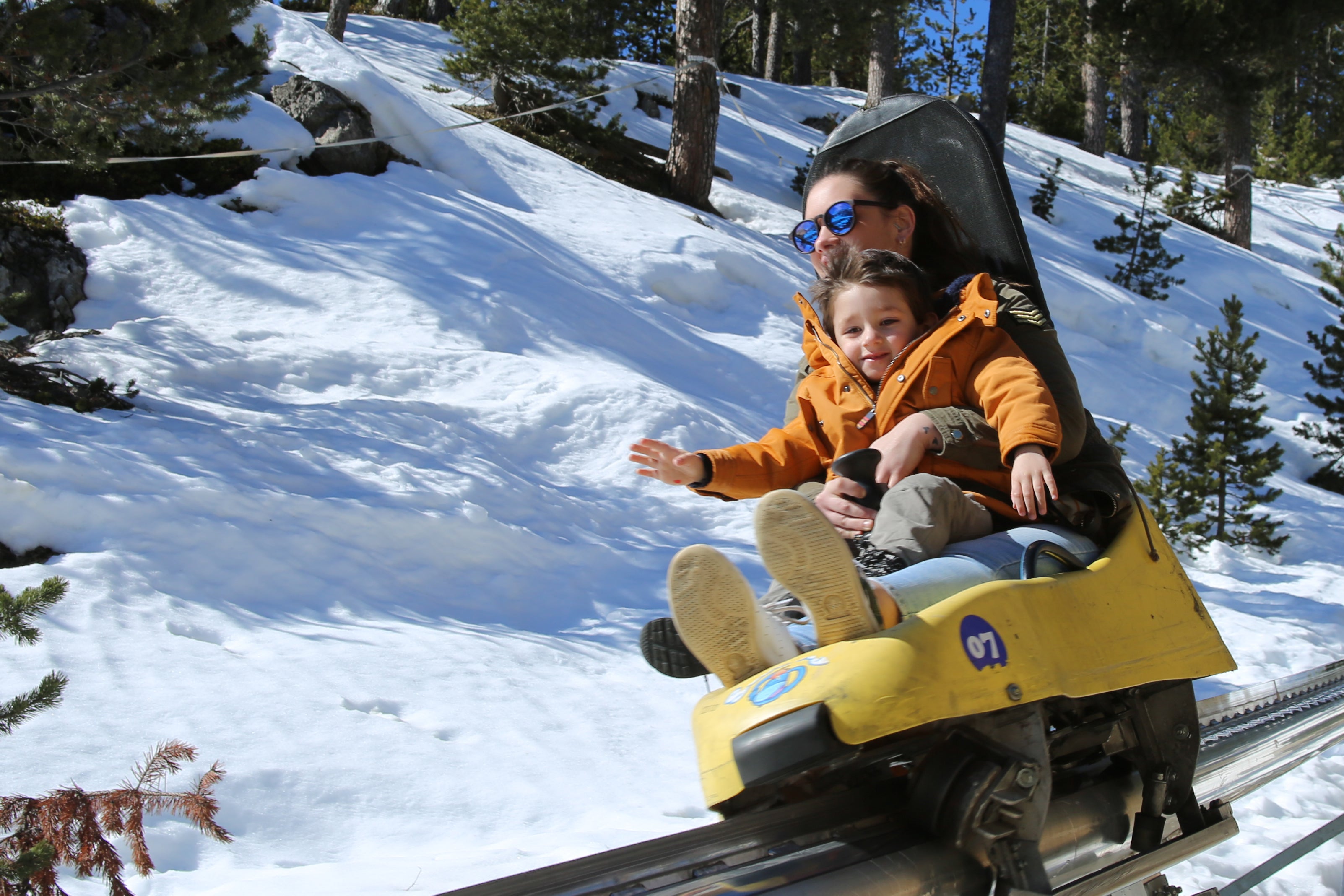 Les luges sur rail à tester cet hiver en station