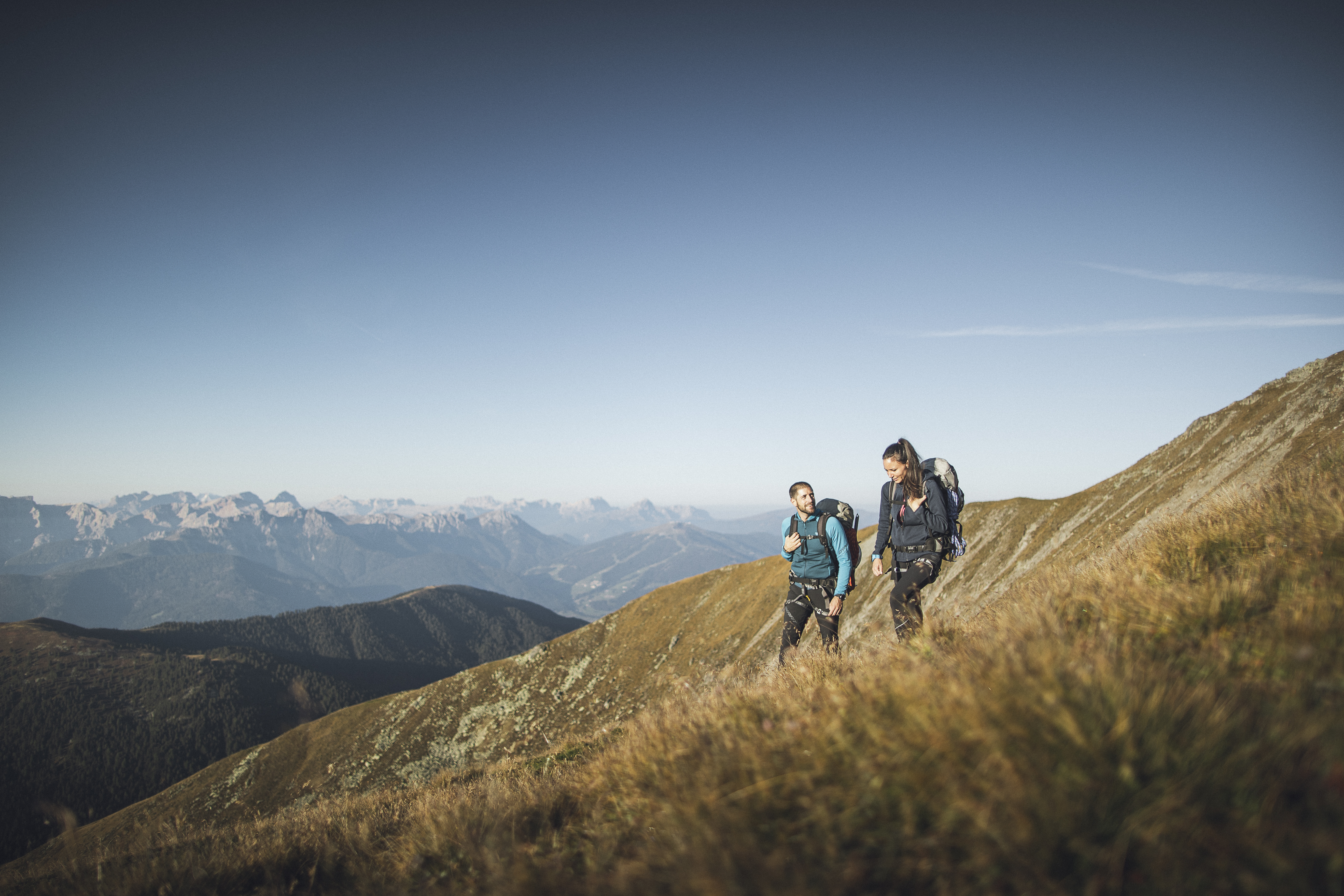 Hut-to-hut hiking in the Alps