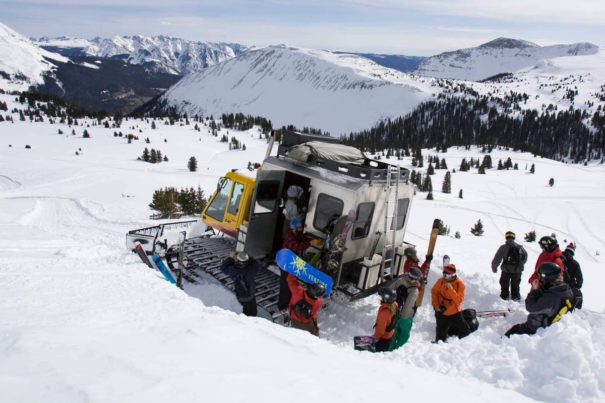 Purgatory Resort, cat skiing, CO.