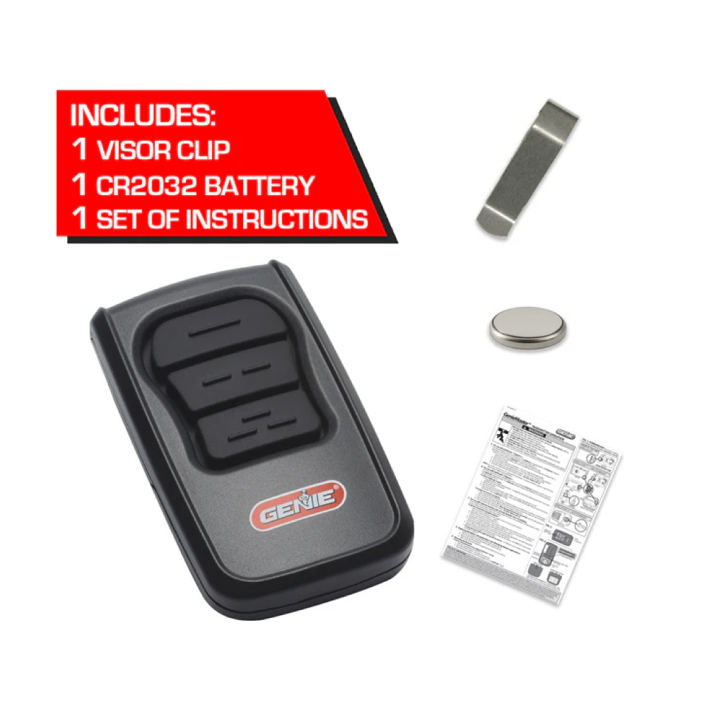 Three Button Remote - Genie Model GM3T