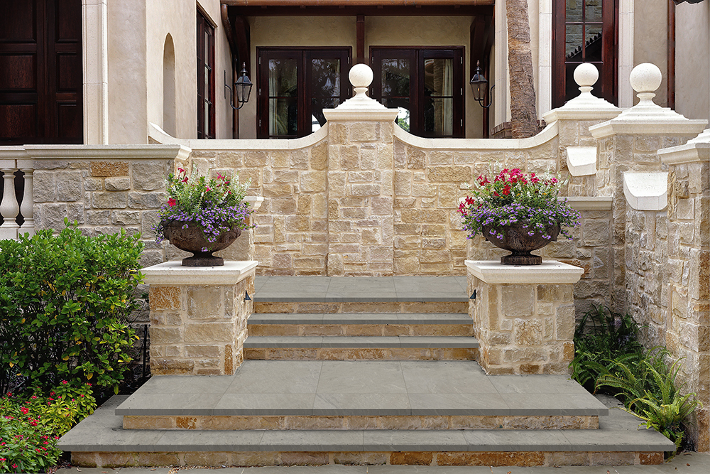 Cleft Porcelain Pavers Blue Lake 24x24