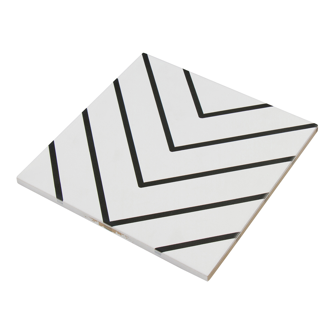 Pop Culture - T-6000-PCUL-BLKW-DTDGLLNS-8X8-M