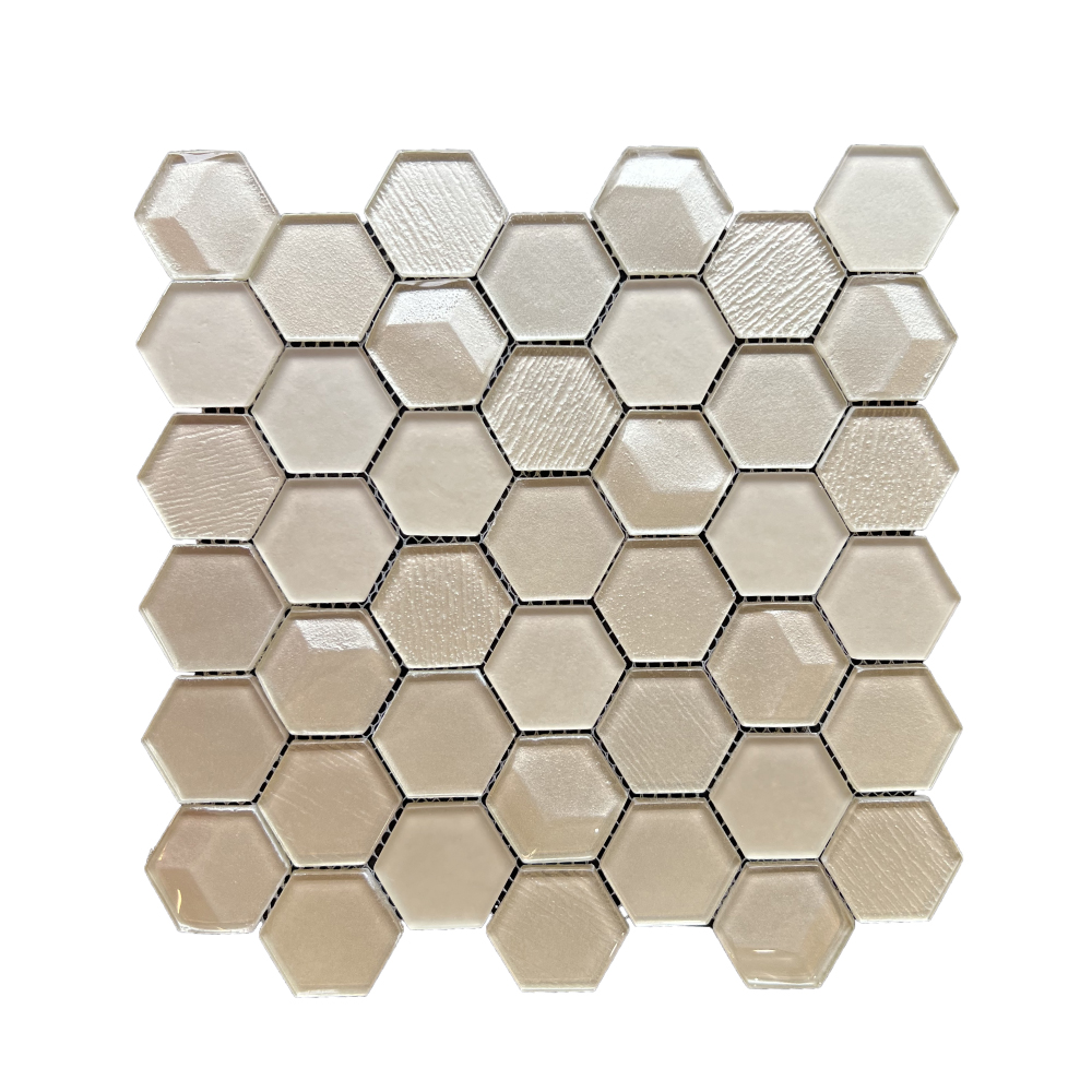 Product image for Moonlight Gold Hexagon Mosaic