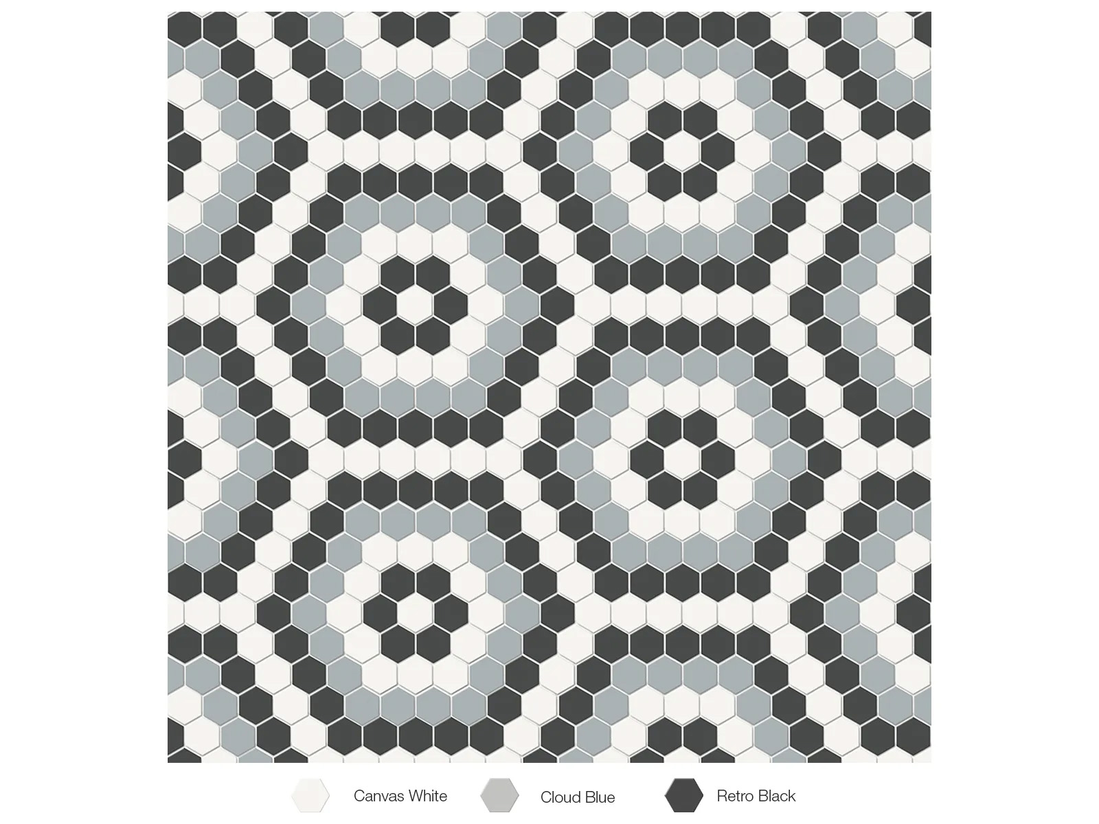 Soho Patterned Mosaics - T-67437-SOH-DWNB-FT-MOSHEX-M