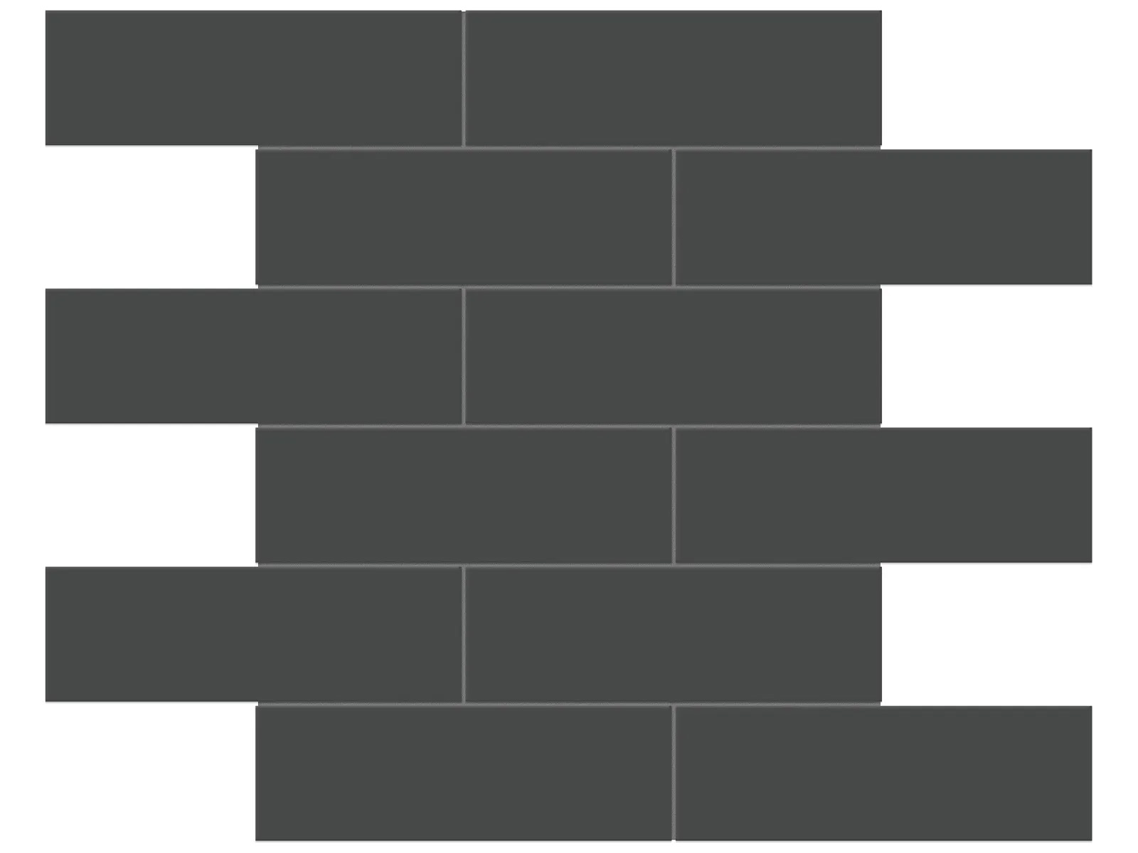 Soho Mosaics - T-67437-SOH-RBLK-FT-MOSB2X6-GLS