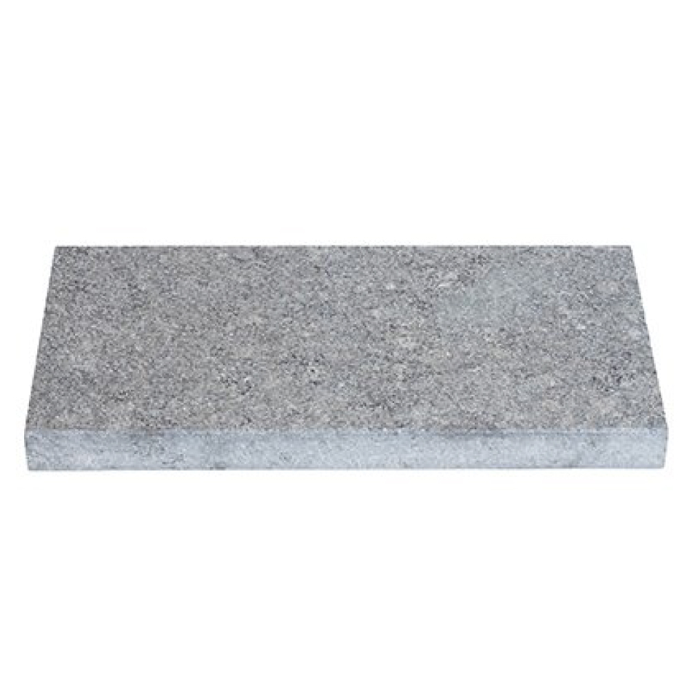 Product image for Royal Black Granite Flamed Eased Edge Coping