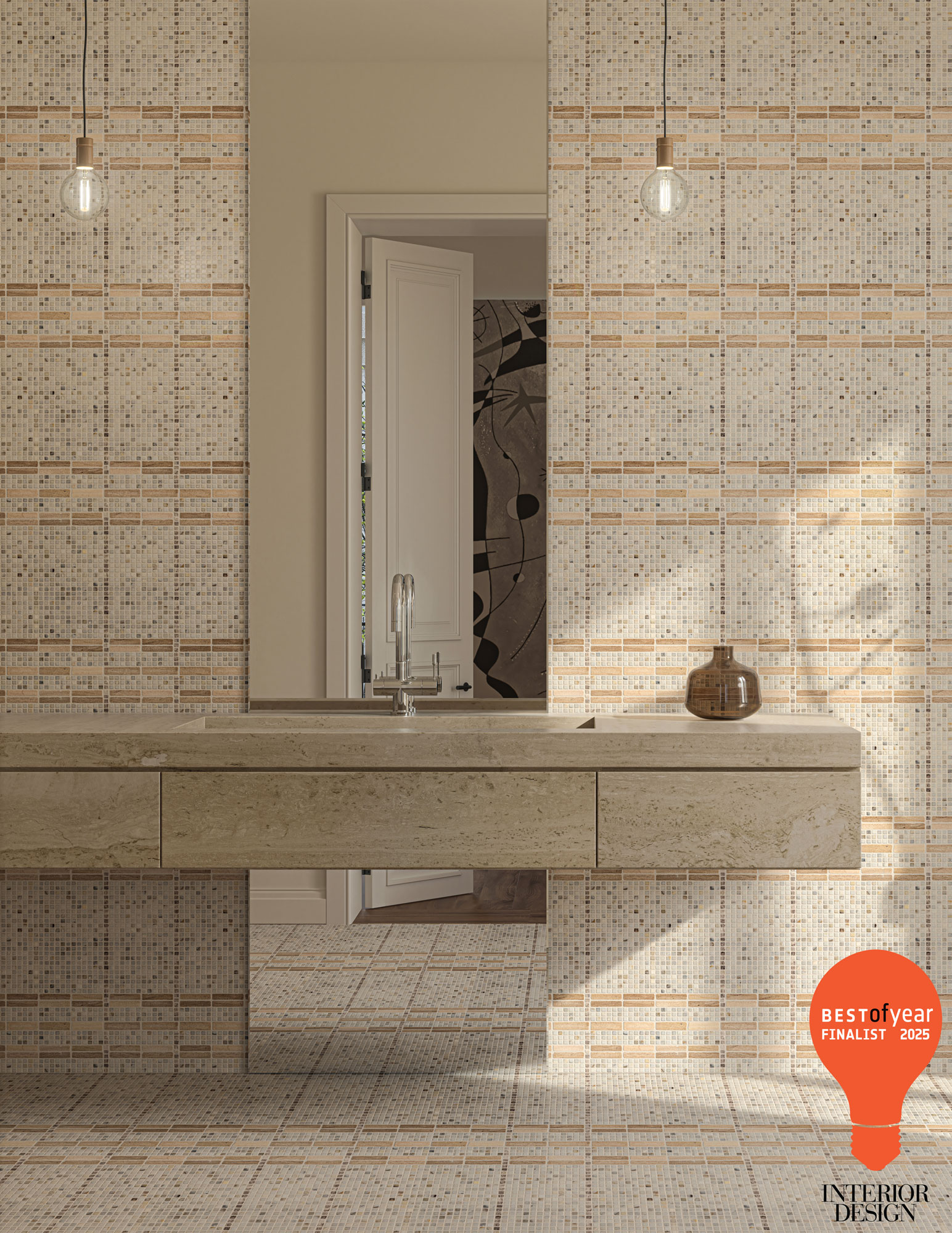 Product image for Shadow Stripe Mosaic