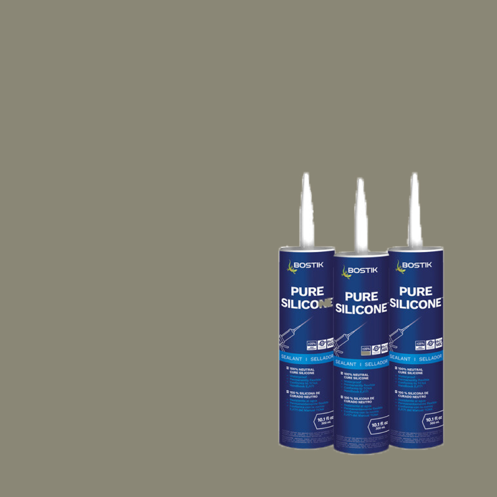 100% Pure Silicone Caulk H160 Delorean Gray