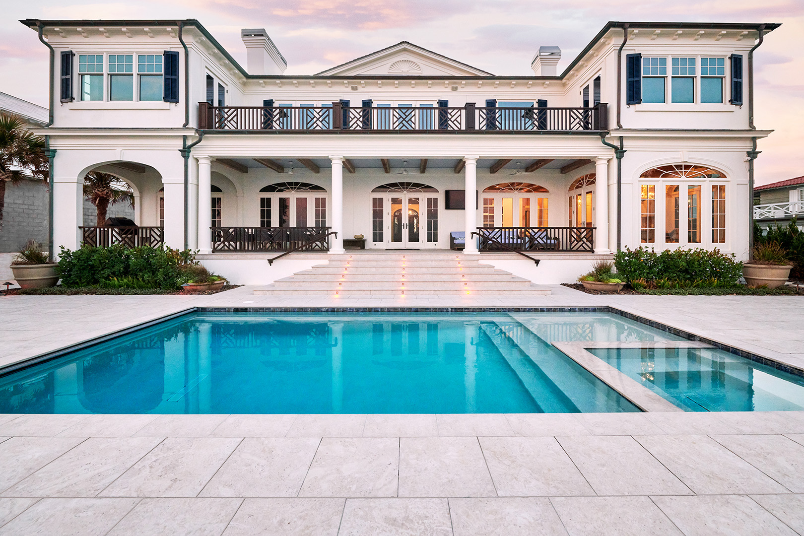 Old World Tabby Coral Select White 24x24 Porcelain Paver