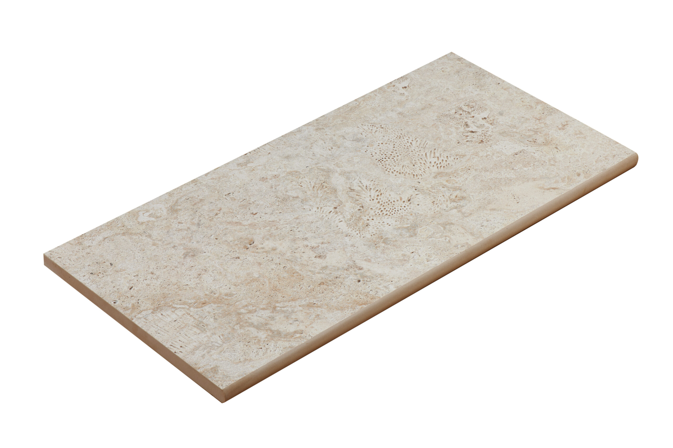 Old World Tabby Coral Select White 24x24 Porcelain Paver