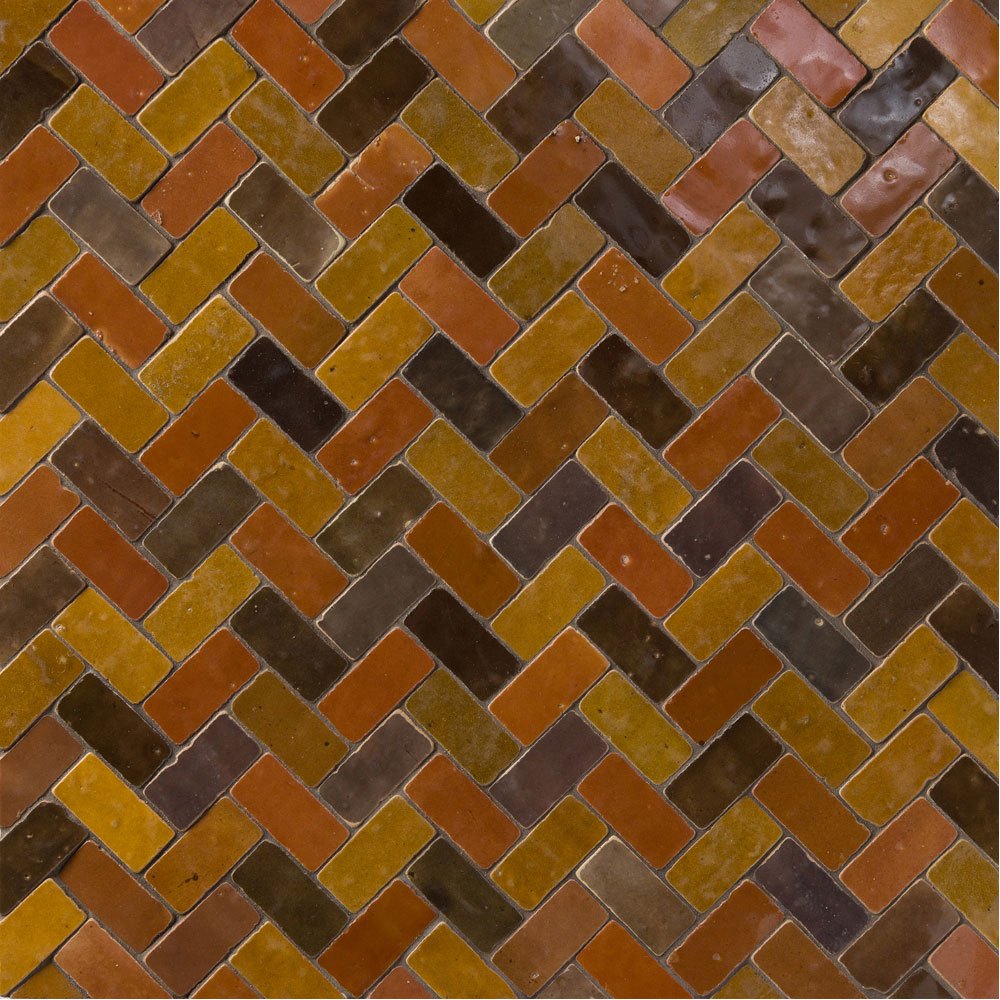 Antique Zellige - T-145069-AZLG-TERE-WT-MOSMDA-T