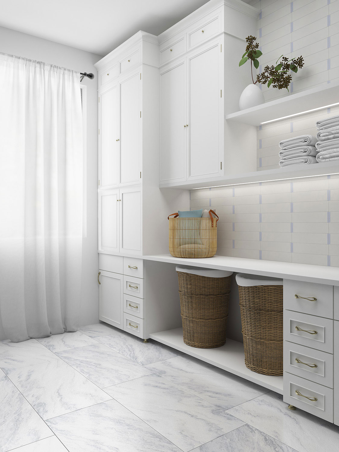 Accent Bleu - T-6000-ACBL-TH-FT-3X12-POL