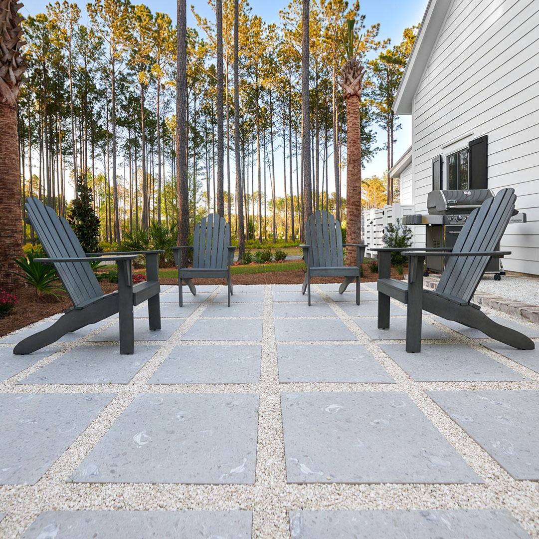 Old World Tabby Oyster Grey 24x24 Porcelain Paver