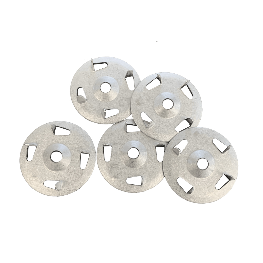 Product image for Metal Washer With Tabs 1 1/4in Diameter 1000 Count