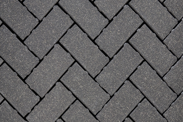 Product image for CARBON BLACK PERMEABLE PAVERS