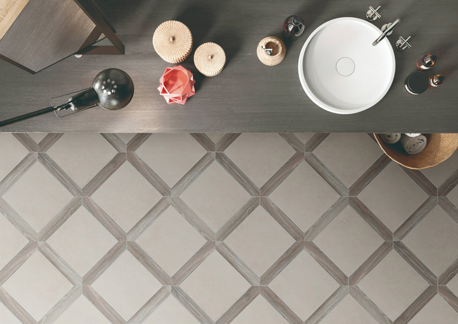 Floor Square - T-156816-FLR-BON-FT-7X7-SMM