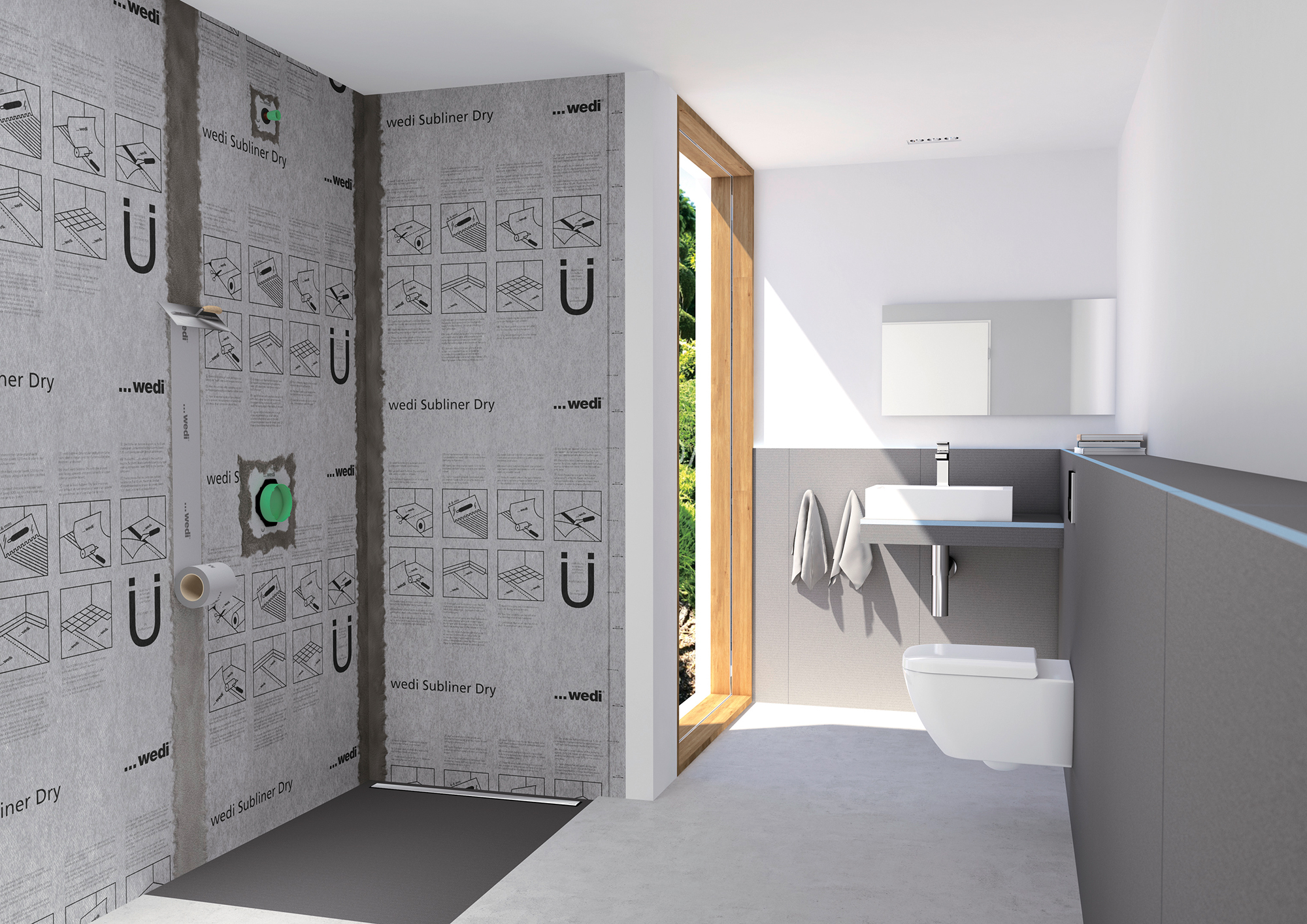 Subliner Dry Mat 30MX1M 322S/F