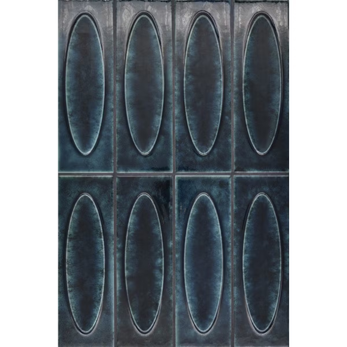 Vintage - T-4520-VNT-BLU-WT-DTOVL-GLS