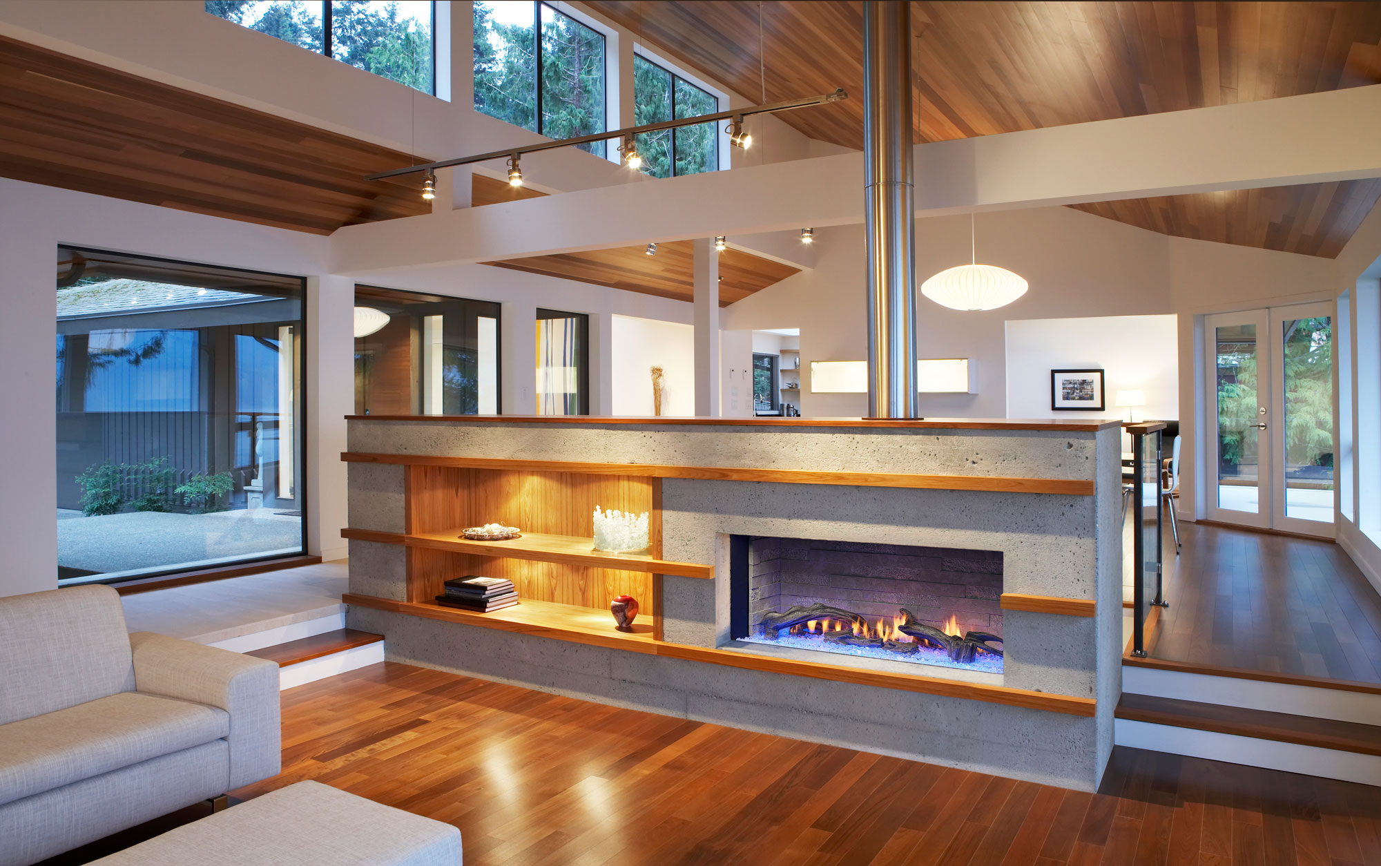 PRIMO-II 48 Crystal Media Arch Interior panels Driftwood High-Res