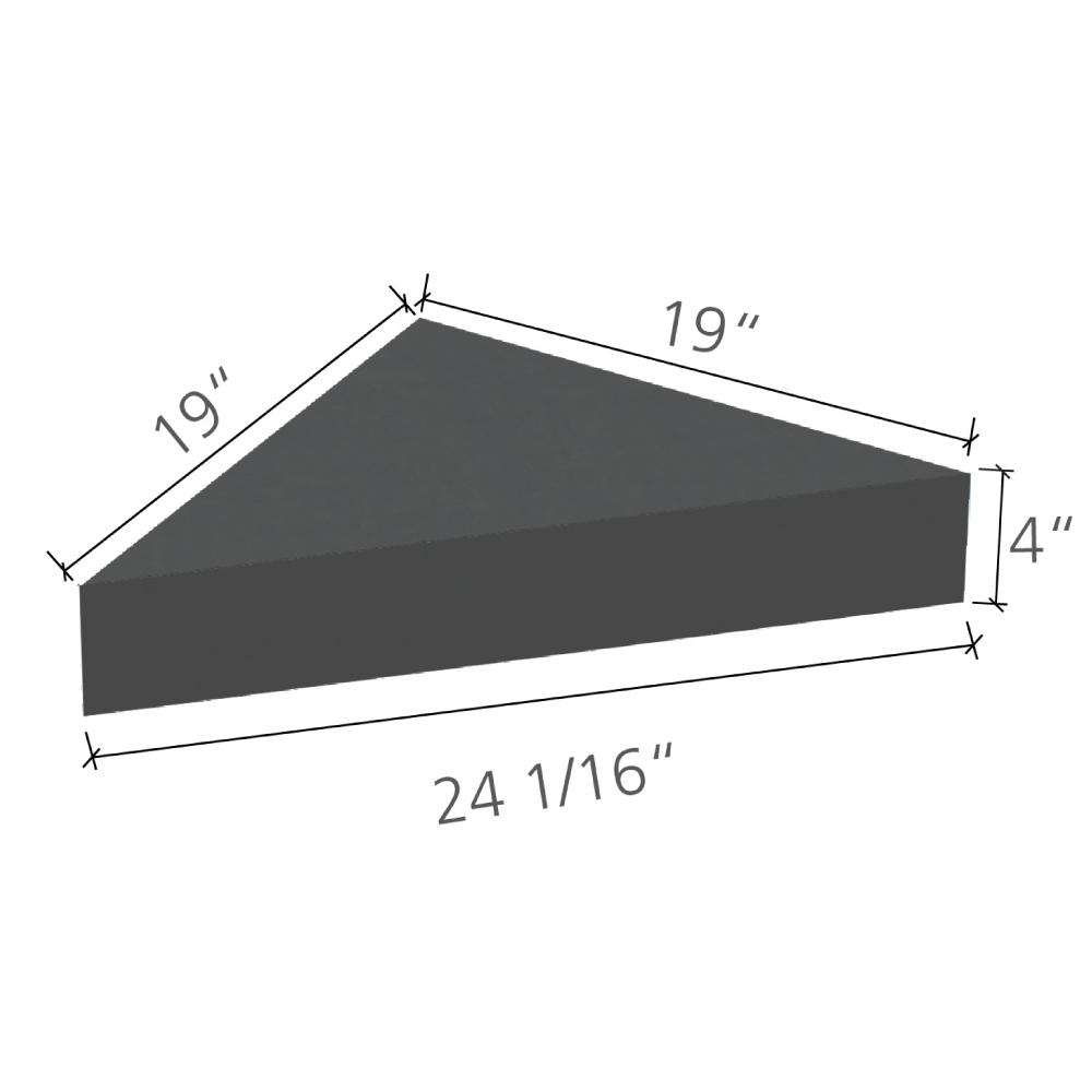 Product image for Corner Shower Seat M 19×19