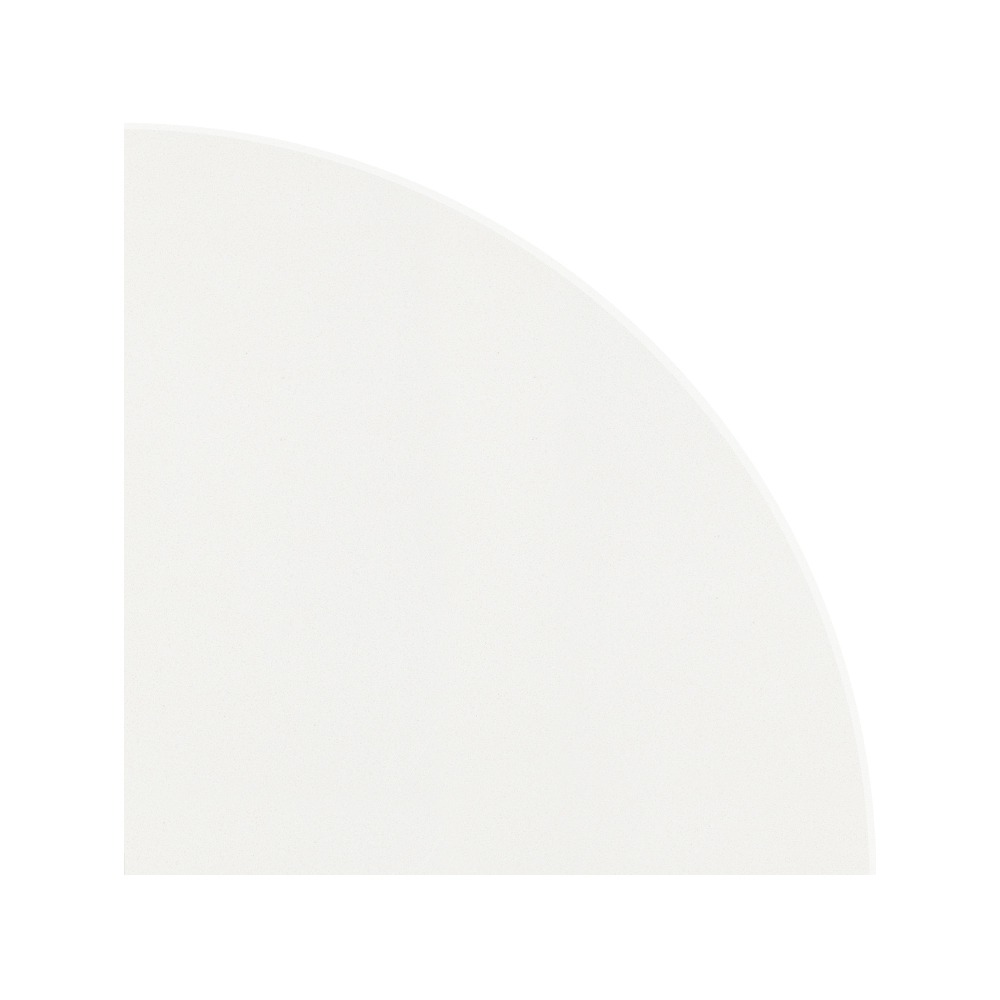 Product image for Marmiline Snow Corner Shelf 8.9IN Polished