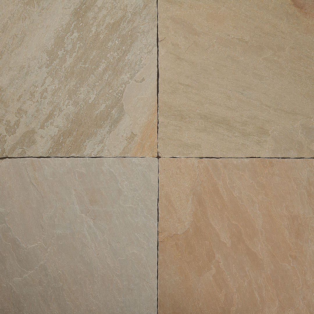 Product image for Yorkstone 24×24 Tumbled Sandstone Paver