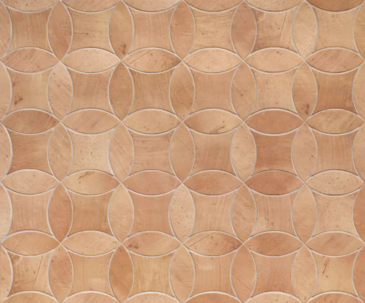 Nexus-Baked-Clay-Matte Leaf-Baked-Clay-Install