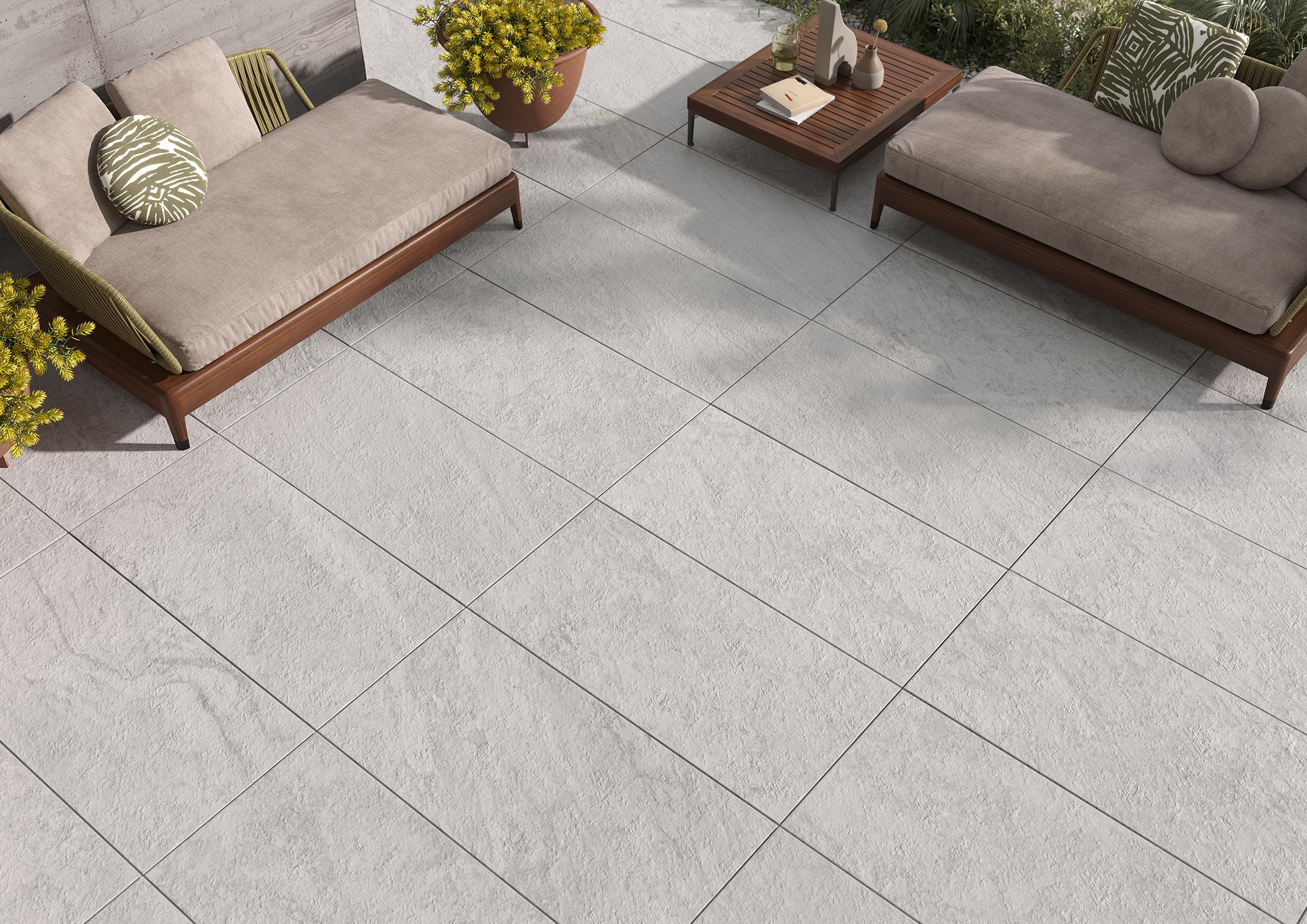 Product image for Brave Pearl 24×48 Outdoor Porcelain Paver