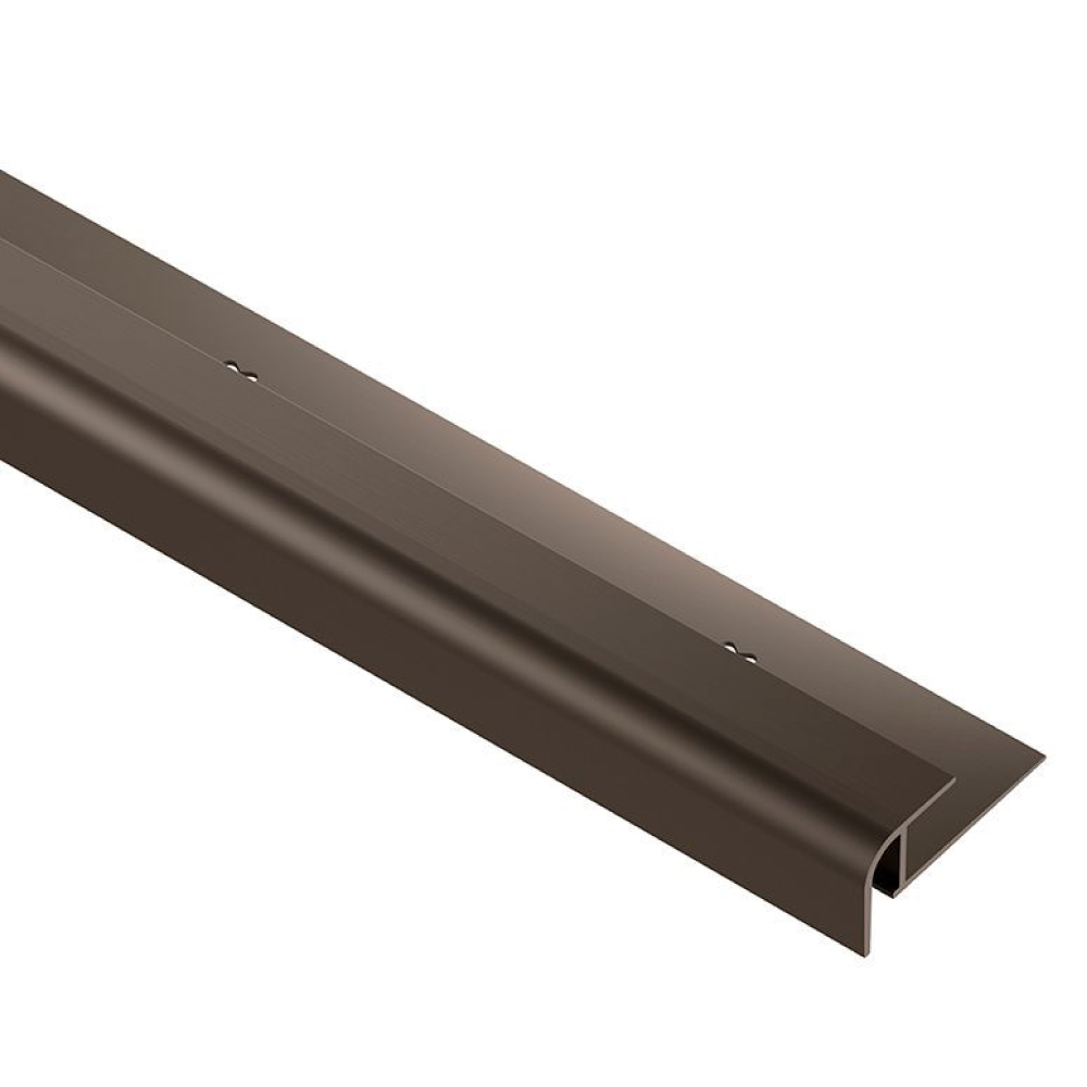 Product image for Vinpro-RO Bullnose 17/64IN Alum Brush Bronze
