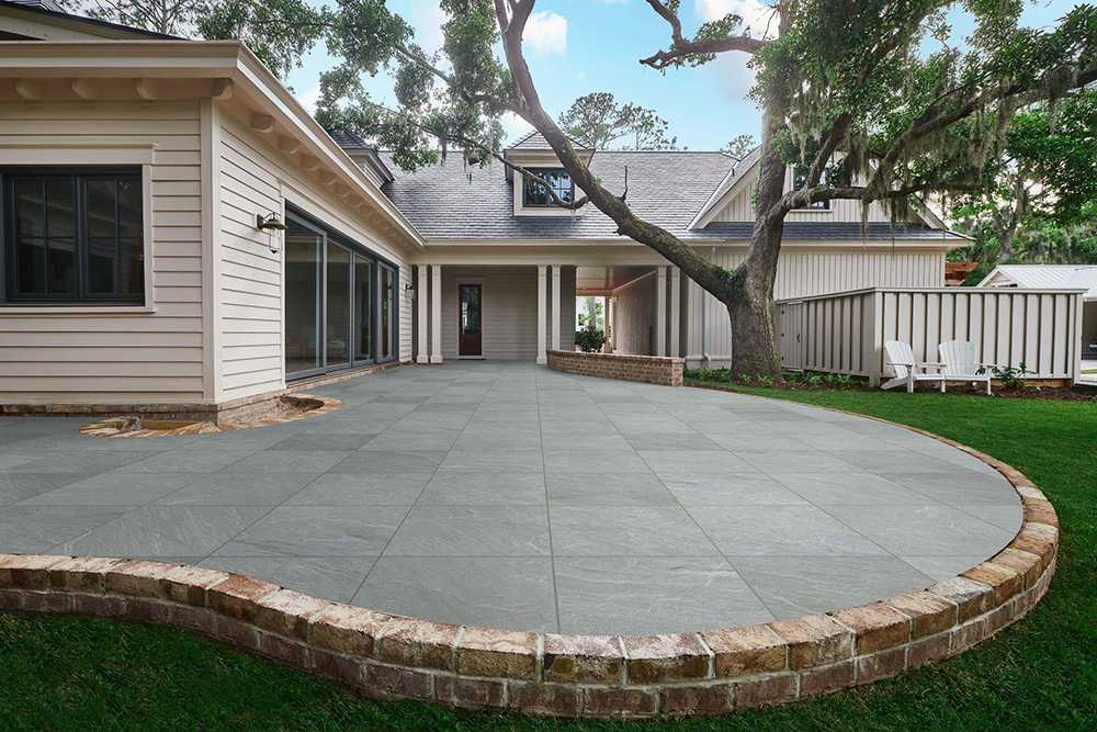 Cleft Porcelain Pavers Bluestone Select 24x24