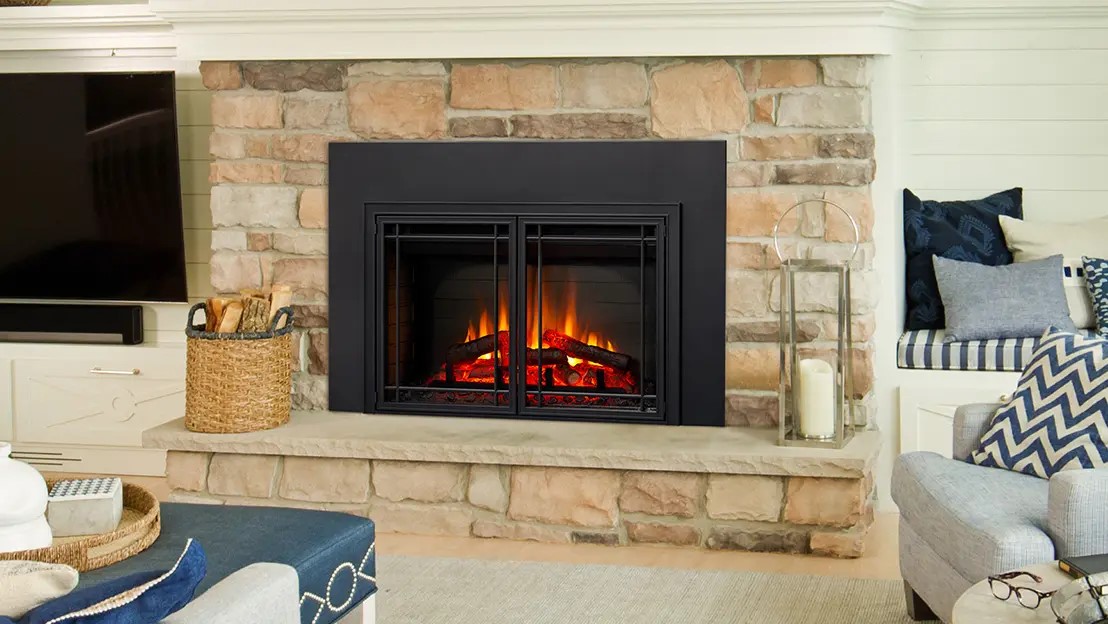 Electric Fireplace Insert