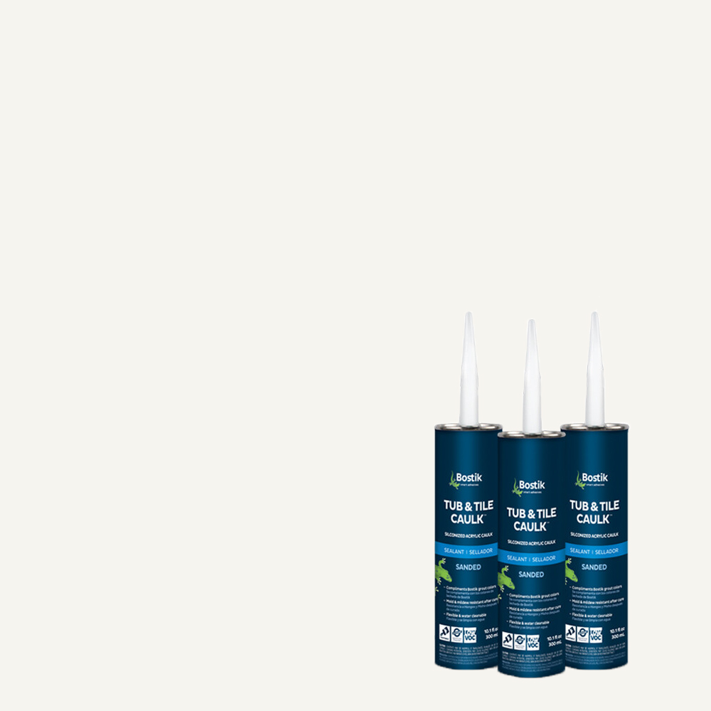 Tub & Tile Caulk H152 White Sanded