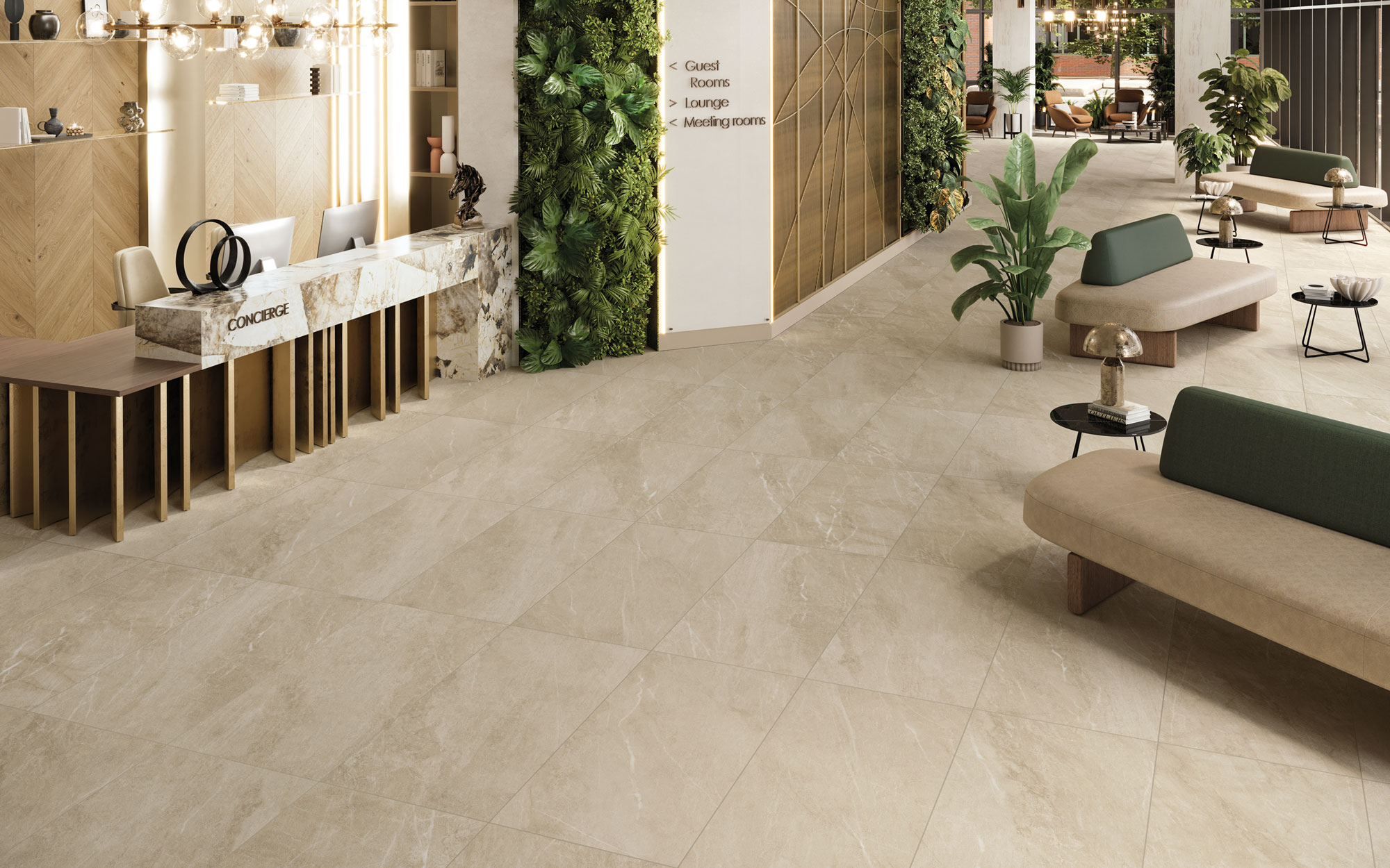 Legacy Marblestone - T-2090-LGMR-CRM-FT-12X24-MR