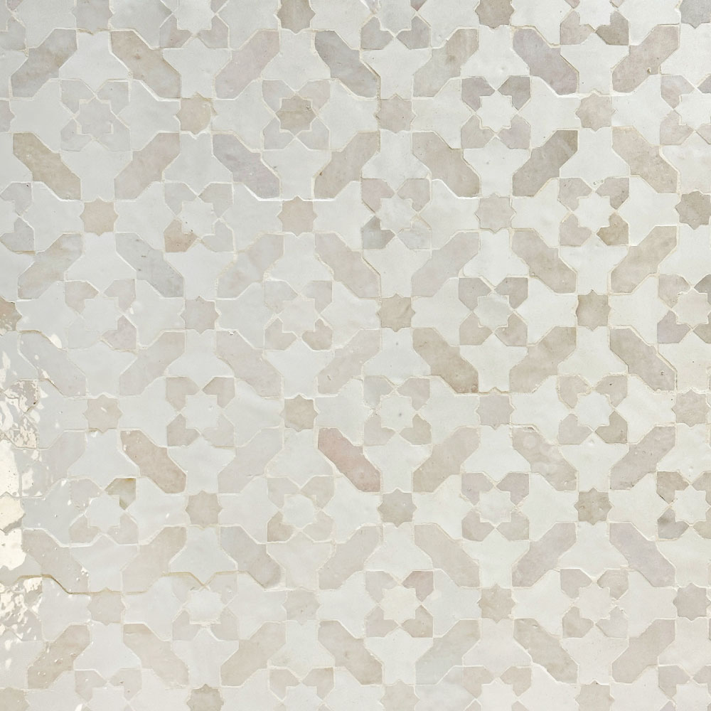 zel habiba atlas snow desert white gloss
