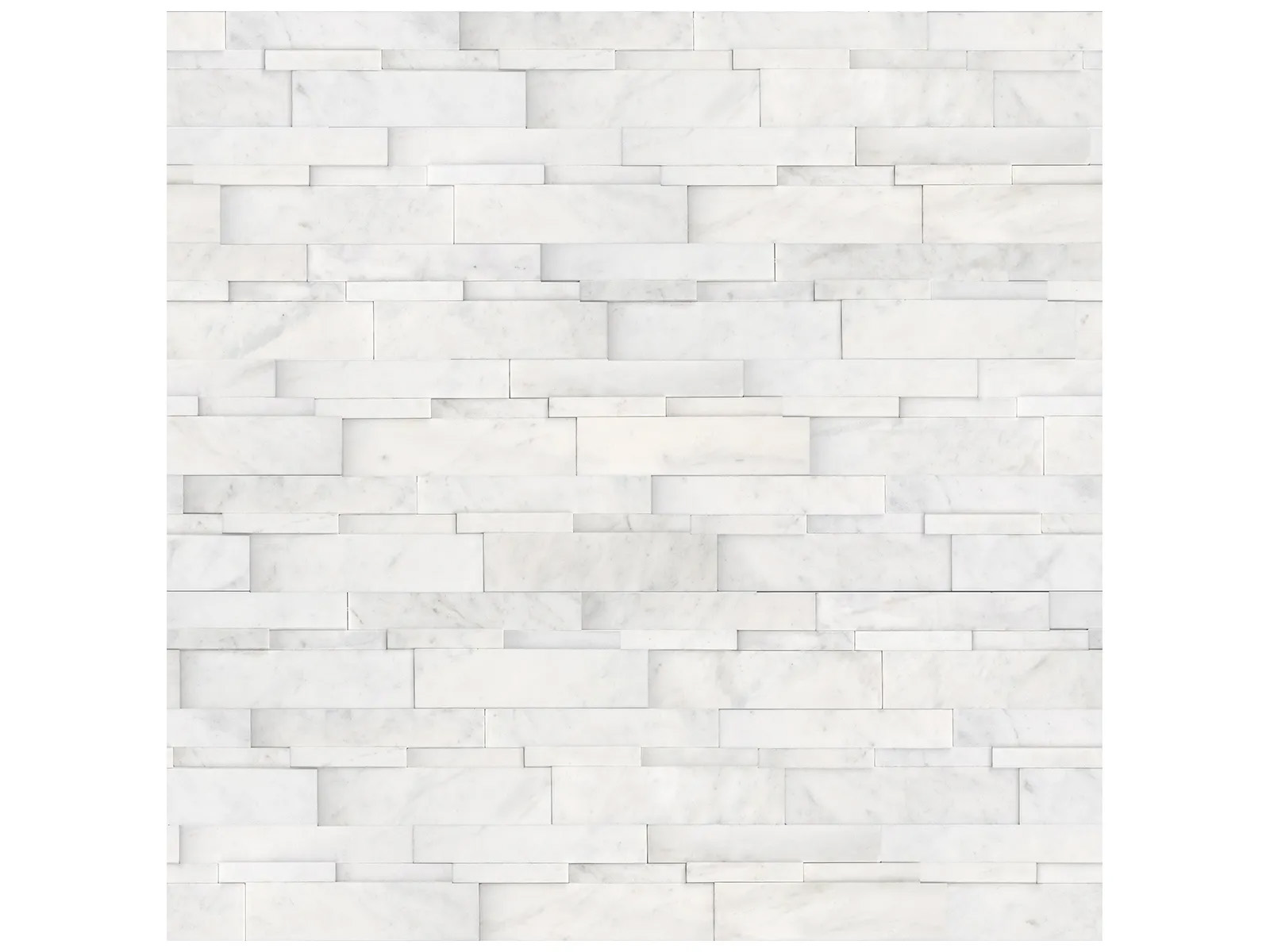 Product image for Ledger Stone Bianco Venatino Cubics