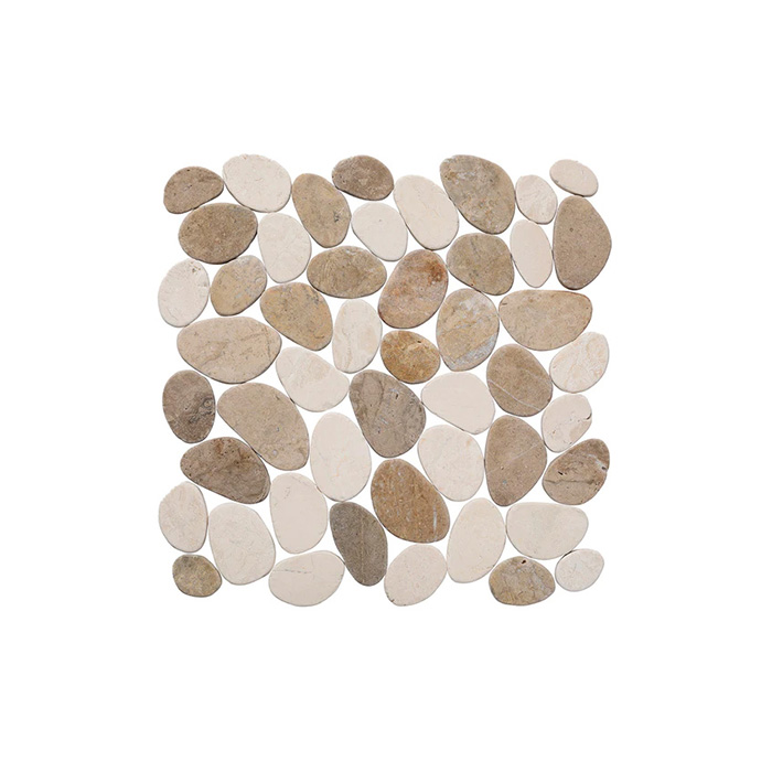 Cobbles - T-3820-RND-BTMM-WT-MOS-CBSIL