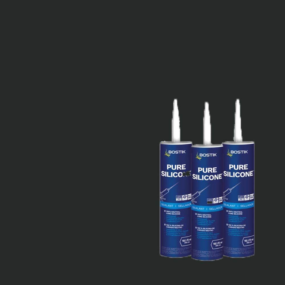 Product image for 100% Pure Silicone Caulk H139 Char Black