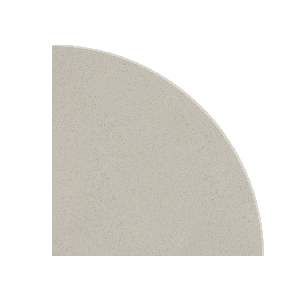 Product image for Marmiline Ash Corner Shelf 8.9IN Polished