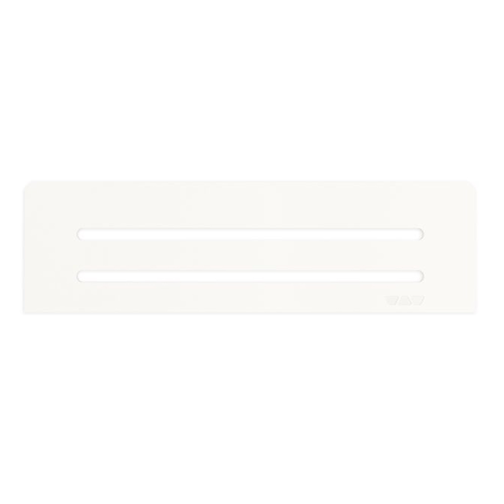 Product image for Shelf-N Rectangular Niche Wave Matte Whtie