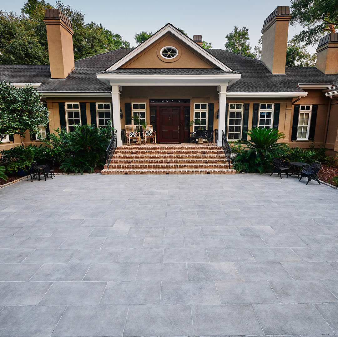 Grigio Porcelain Paver 16x32 Tumbled