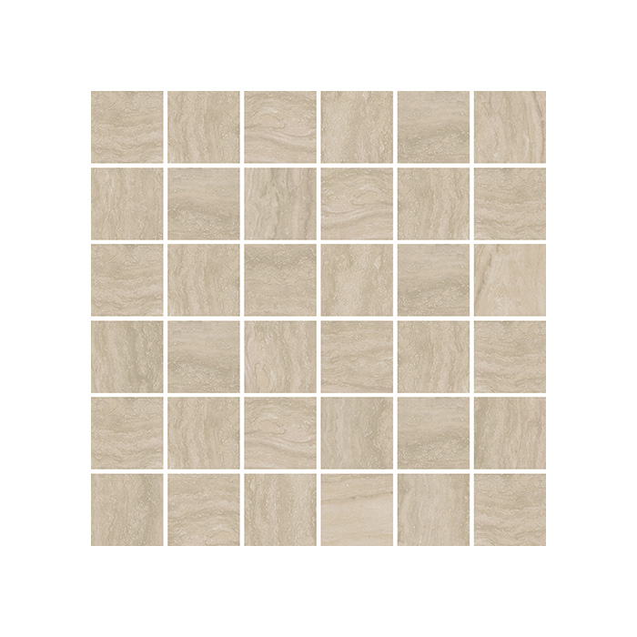 Bexley Travertine - T-2922-BXLV2-CREM-FT-MOS2X2-UPS