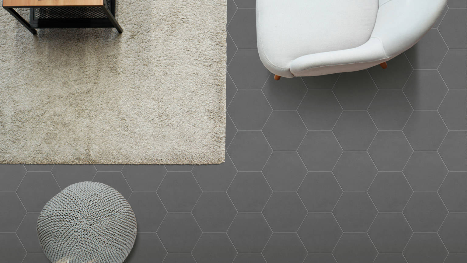 Floor 9in Hex - T-156816-FLR-DG-FT-DSHEX-SMM