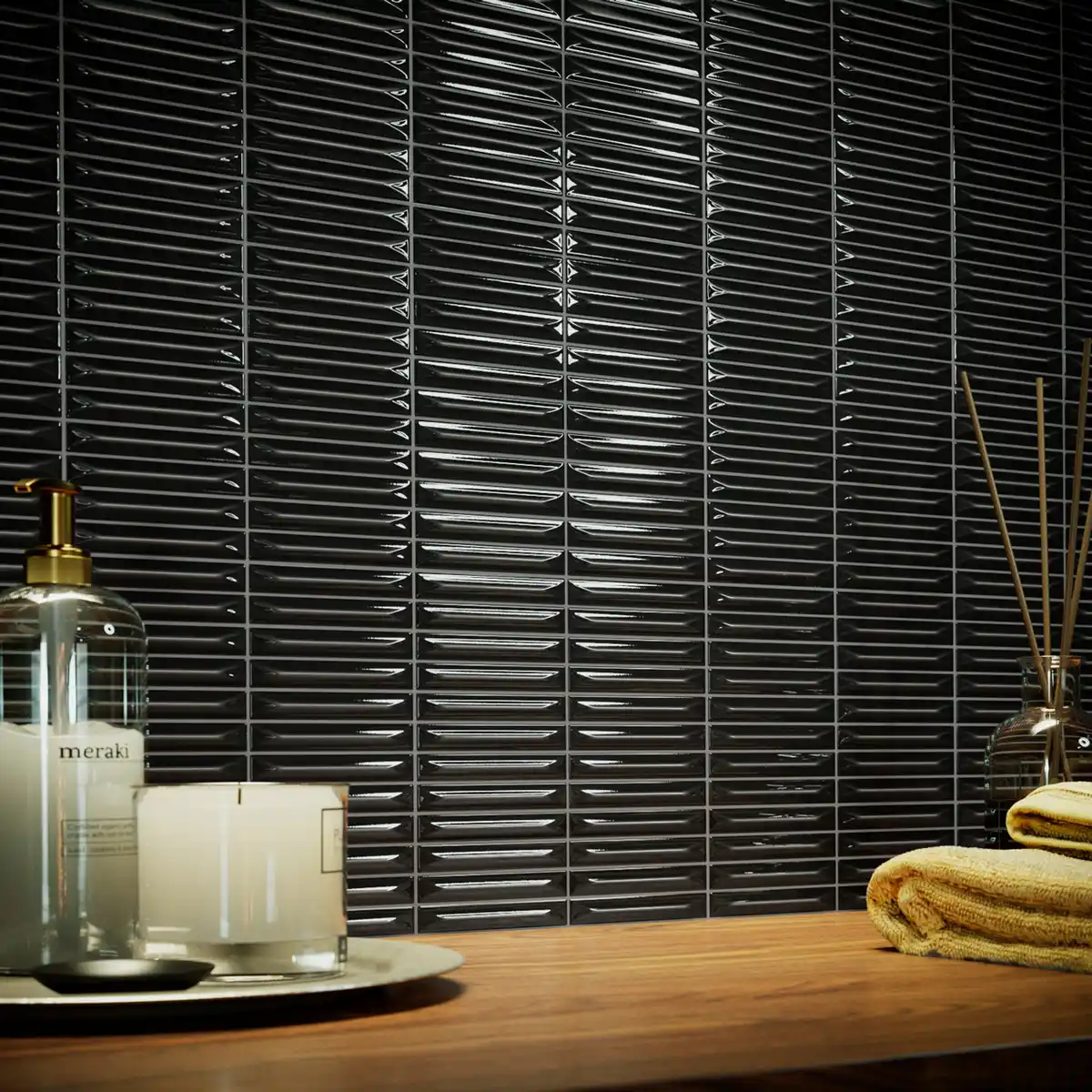 Luxor - T-4520-LXOR-BLK-WT-8X8