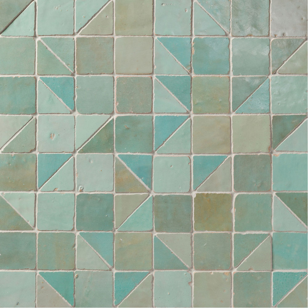 Antique Zellige - T-145069-AZLG-AQUB-WT-MOSRY-T