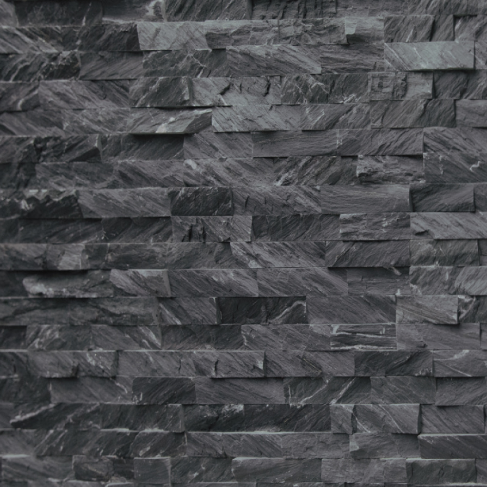 Product image for Norwegian Black 6×24 Stackstone Panel Brokenface