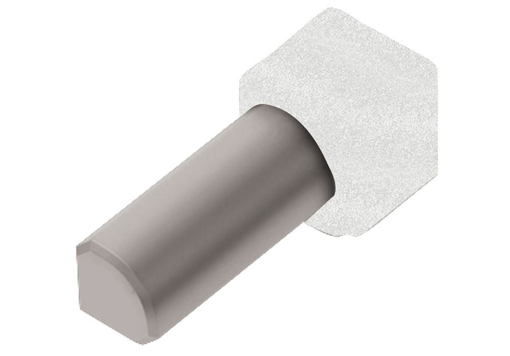 Product image for Rondec Inside Corner 3/8in Aluminum Matte Bright White