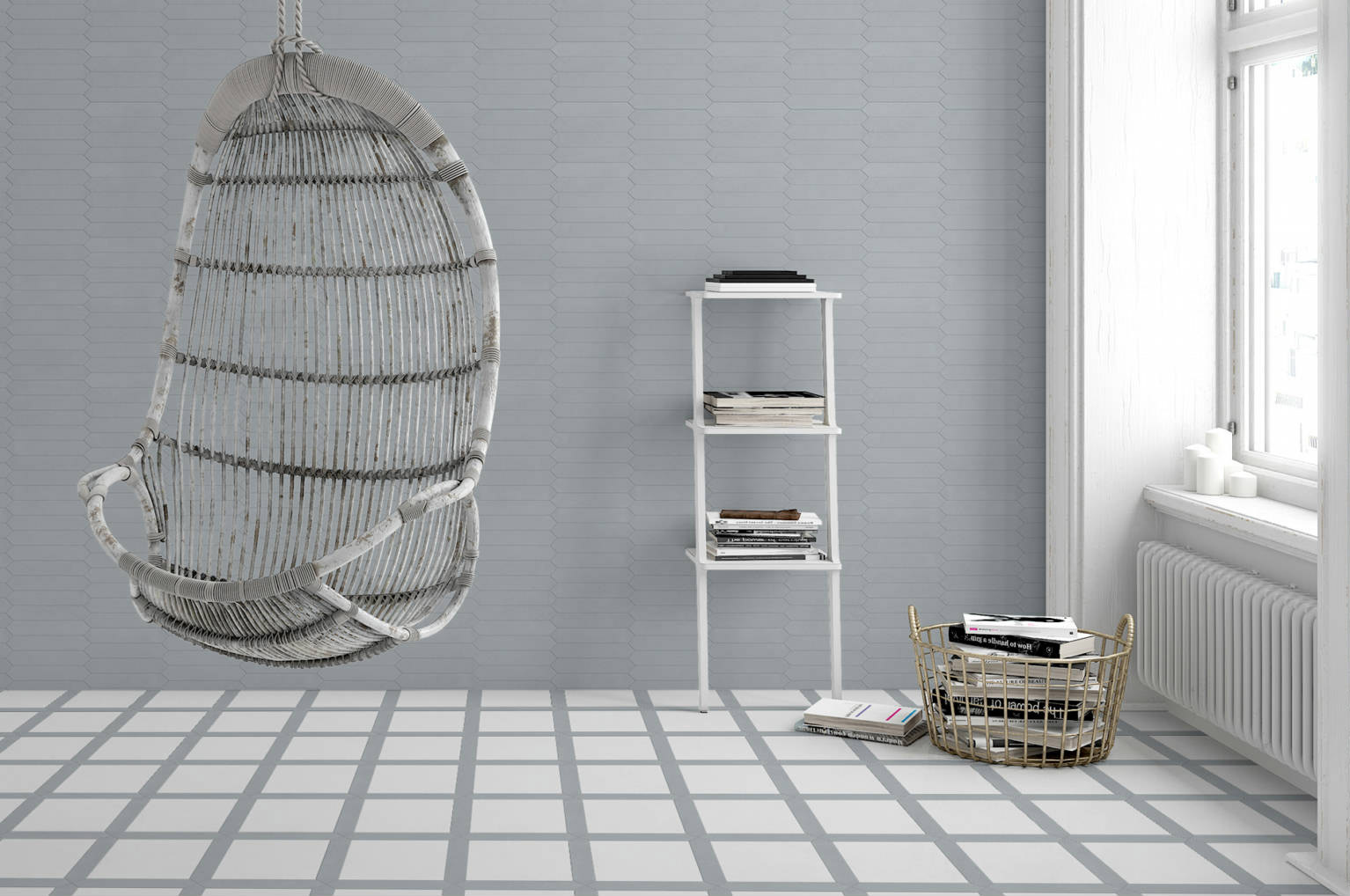 Floor Square - T-156816-FLR-W-FT-7X7-SMM