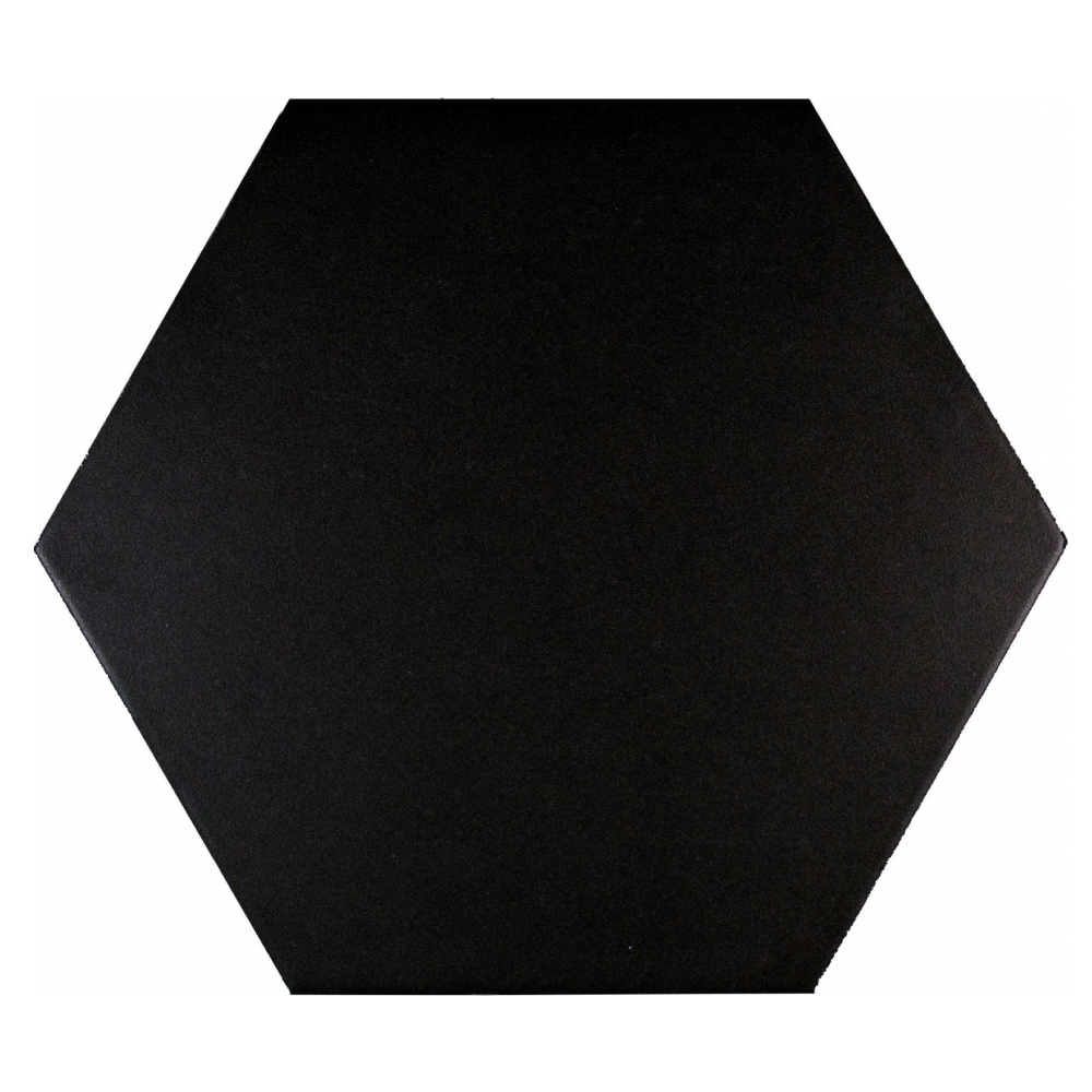 Floor 9in Hex - T-156816-FLR-BLK-FT-DSHEX-SMM