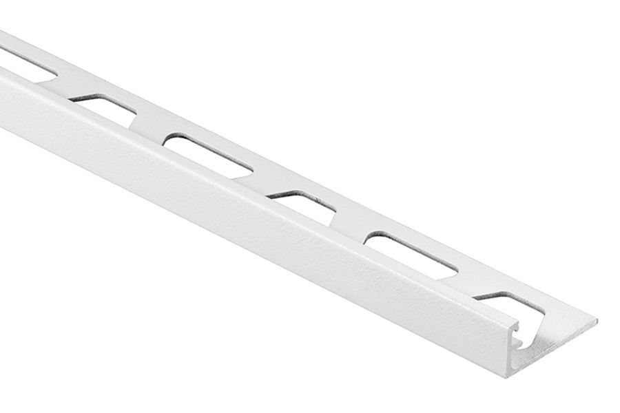 Product image for Schiene Edge Trim 3/8 Aluminum Matte Bright White