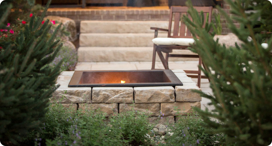 Dimensional Stone Fire Pit Kit
